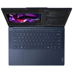 Lenovo Yoga Slim 7x Snapdragon X Elite X1E 9th Gen Touchscreen Thin & Light Laptop (32GB, 1TB SSD, Windows 11 Home, 14.5 inch OLED Display, MS Office 2021, Cosmic Blue, 1.28 KG) – Image 9