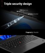 Lenovo ThinkPad X1 Carbon Gen 12 21KC00B1US Ordinateur portable tactile 14" WUXGA Intel Core Ultra 7 165U Technologie vPro Plate-forme Intel Evo 16Go SSD 512 Go Clavier Anglais Peinture Noir – Image 9