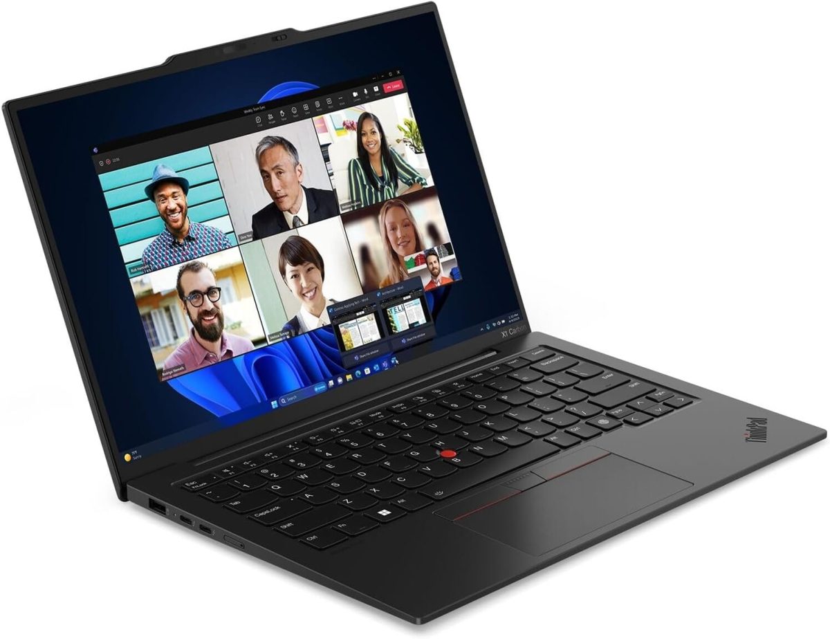 Lenovo ThinkPad X1 Carbon Gen 12 21KC00B1US Ordinateur portable tactile 14" WUXGA Intel Core Ultra 7 165U Technologie vPro Plate-forme Intel Evo 16Go SSD 512 Go Clavier Anglais Peinture Noir – Image 2