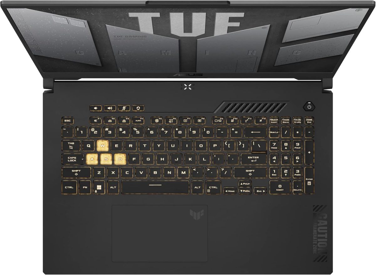 ASUS TUF Gaming F17 TUF707VI-LL067W - Intel Core i7 - 13620H / jusqu'à 4.9 GHz - Win 11 Home - GeForce RTX 4070 - 32 Go RAM - 1 To – Image 5
