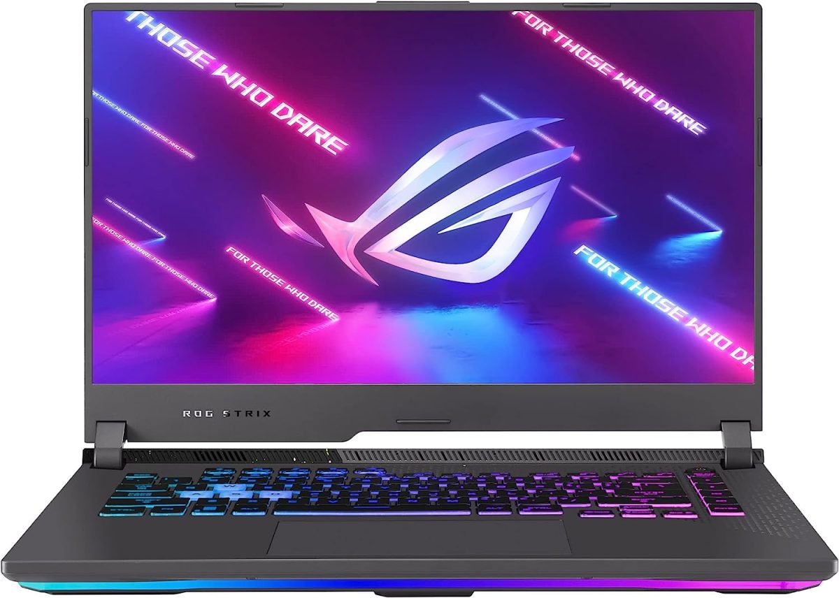 ASUS ROG Strix G15 (2022) Gaming Laptop, 15.6" 165Hz IPS FHD Display, NVIDIA GeForce RTX 3060, AMD Ryzen 7 6800H, 16GB DDR5, 1TB SSD, RGB Keyboard, – Image 1