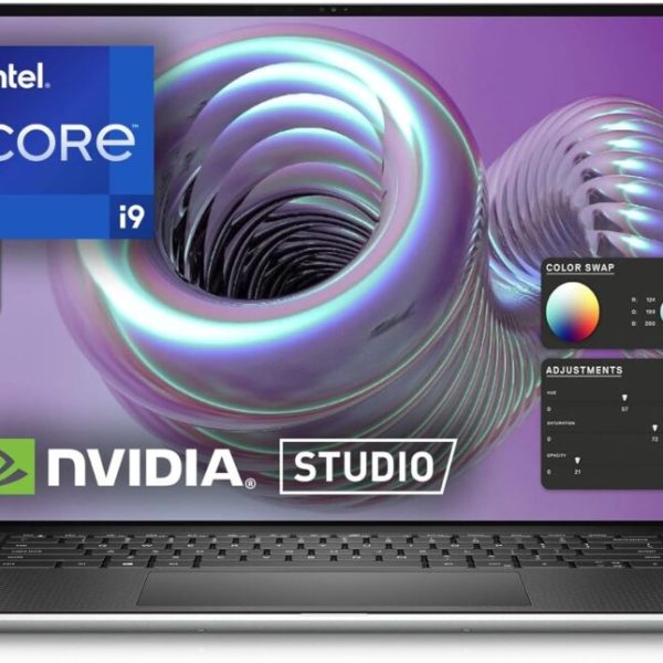 Dell XPS 17 9710, 17 inch UHD+ Touchscreen Laptop - Intel Core i9-11980Hk, 64GB DDR4 RAM, 2TB SSD, NVIDIA GeForce RTX 3060 6GB GDDR6, Windows 11 Pro - Platinum Silver with Pro Support