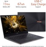 ASUS ZenBook 14 Flip OLED Laptop, 3K OLED Touch, AMD RYZEN 9-5900HX 16GB RAM, 1TB SSD, – Image 6