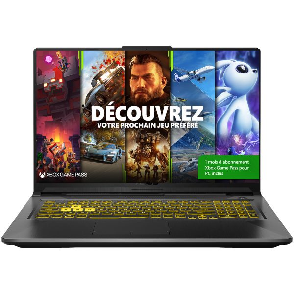 Asus TUF Gaming F17-TUF707VI-LL068W 17.3 2.5K RTX 4060/8GB WQHD 144hz PC Portable Intel Core i7-13620H 2.4 GHz 32GB DDR5 RAM, 1TB PCIe 4.0 NVMe SSD NVIDIA GeForce