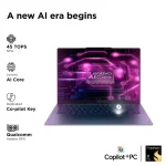 Lenovo Yoga Slim 7x Snapdragon X Elite X1E 9th Gen Touchscreen Thin & Light Laptop (32GB, 1TB SSD, Windows 11 Home, 14.5 inch OLED Display, MS Office 2021, Cosmic Blue, 1.28 KG) – Image 4