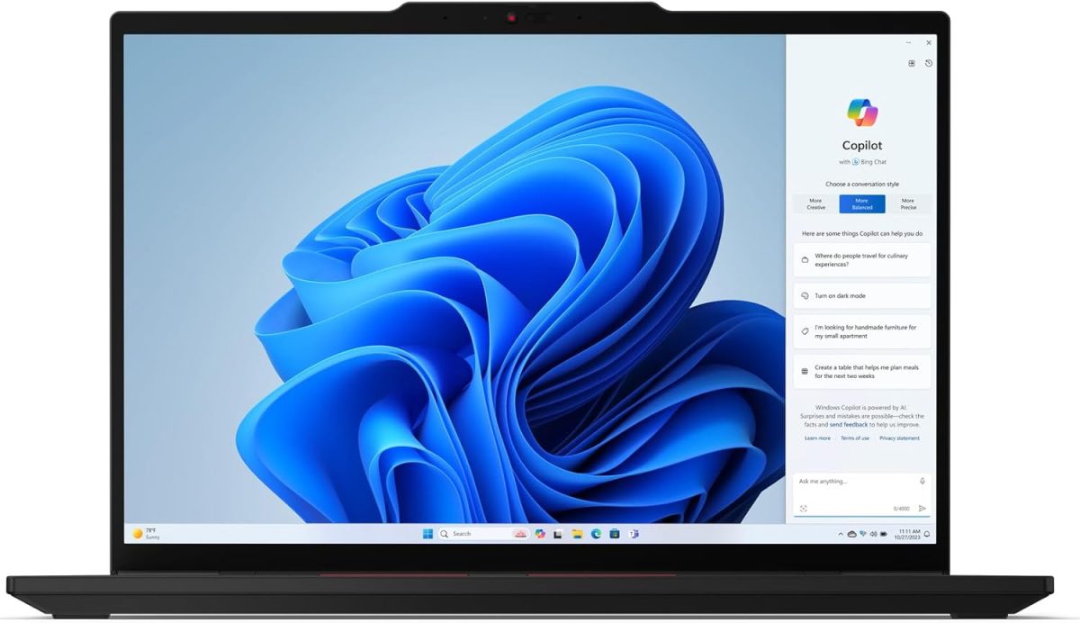 Lenovo ThinkPad T14s Intel Core Ultra 7 155U Ordinateur Portable 35,6 cm (14") WUXGA 32 Go LPDDR5x-SDRAM 2 to SSD SAMSUNG EVO PLUS – Image 2