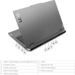 Lenovo LOQ 15 Gaming Laptop 2025 RTX 5060/8GB DDR7 - Intel Core i7-13700HX 32GB RAM DDR5 1TR SSD NVME 15.6 165HZ QHD – Image 2