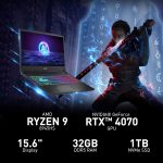 MSI KATANA A15 BBV AMD RYZEN 98845HX RTX 4070/8GB 32GB RAM 1TR SSD NVM 15.6 FHD 144HZ – Image 3