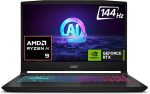 MSI KATANA A15 BBV AMD RYZEN 98845HX RTX 4070/8GB 32GB RAM 1TR SSD NVM 15.6 FHD 144HZ