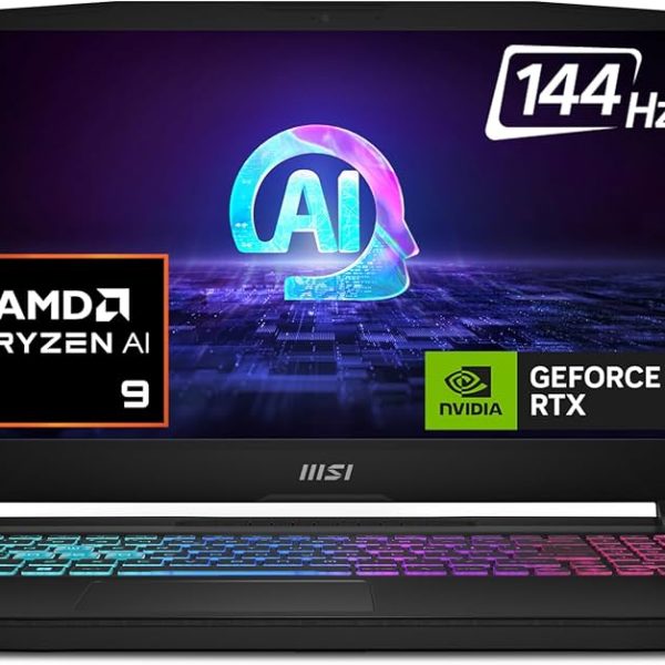 MSI KATANA A15 BBV AMD RYZEN 98845HX RTX 4070/8GB 32GB RAM 1TR SSD NVM 15.6 FHD 144HZ