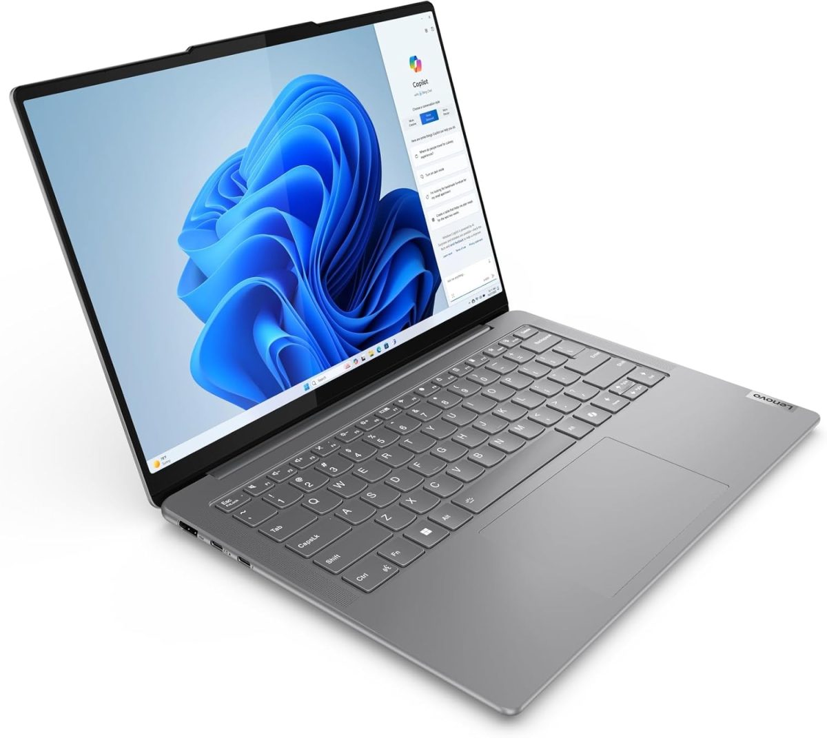 Lenovo Yoga Slim 7 14IMH9 - Ordinateur Portable 14'' OLED (Intel Core Ultra 7 155H, RAM 32Go, SSD 1To, Intel Arc Graphics,Windows 11 Home) Clavier rétroéclairé – Image 4