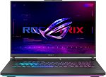 Asus ROG STRIX-G18-G814JI-N6168W PC Portable Gamer 18" QHD+ 240Hz Intel Core i9-13900HX RTX 4070 8 GB TGP 140W 32Go RAM DDR5 2TO SSD NVMe M.2 PCIe4, Windows 11Home Clavier QWERTY Rétroéclaire RGB