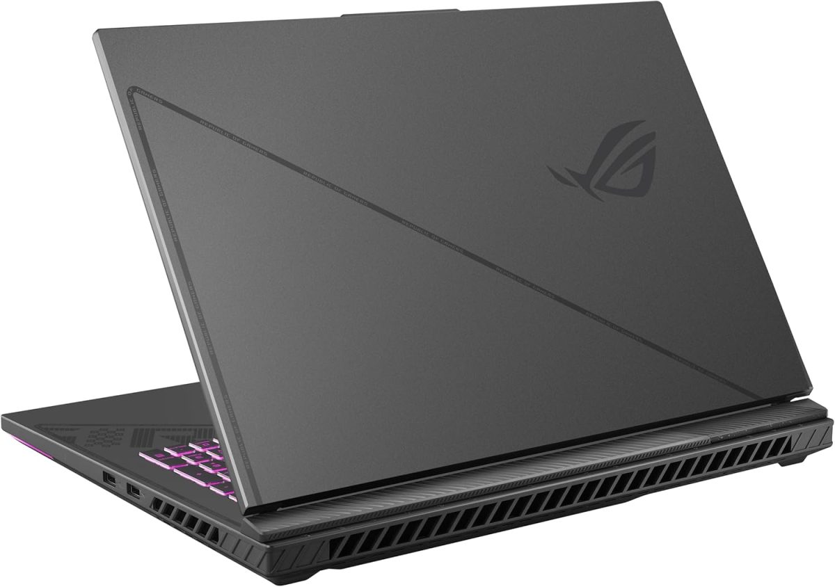 Asus ROG STRIX-G18-G814JI-N6168W PC Portable Gamer 18" QHD+ 240Hz Intel Core i9-13900HX RTX 4070 8 GB TGP 140W 32Go RAM DDR5 2TO SSD NVMe M.2 PCIe4, Windows 11Home Clavier QWERTY Rétroéclaire RGB – Image 4