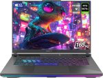 ASUS ROG Strix G16 Gaming Laptop, AMD Ryzen 9-8945HX, 32 GB DDR5 RAM, 1 TB PCIe SSD, 16" WUXGA (1980x1200) 165Hz Display, Nvidia G-Force RTX 5070Ti, 4-Zone RGB Backlit Keyboard, W11 Pro, Eclipse Grey