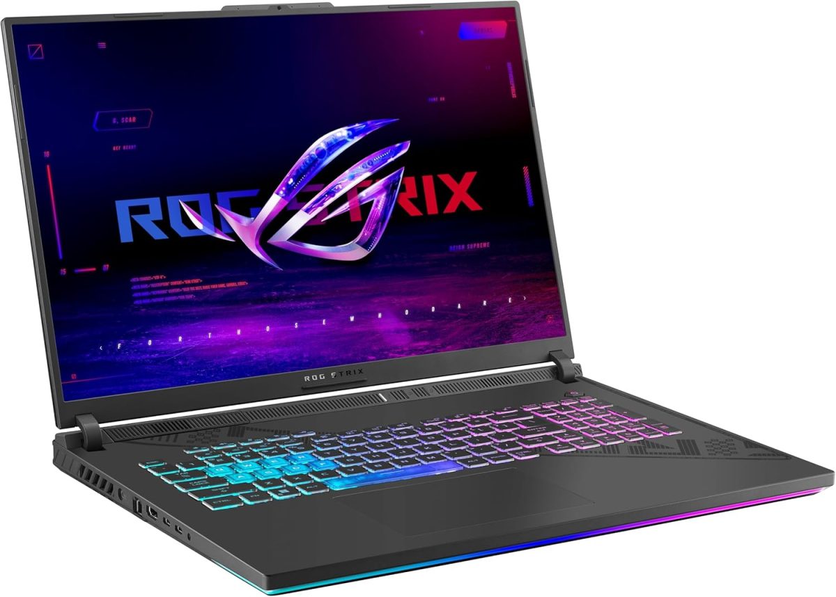 ASUS ROG Strix G16 Gaming Laptop, AMD Ryzen 9-8945HX, 32 GB DDR5 RAM, 1 TB PCIe SSD, 16" WUXGA (1980x1200) 165Hz Display, Nvidia G-Force RTX 5070Ti, 4-Zone RGB Backlit Keyboard, W11 Pro, Eclipse Grey – Image 4